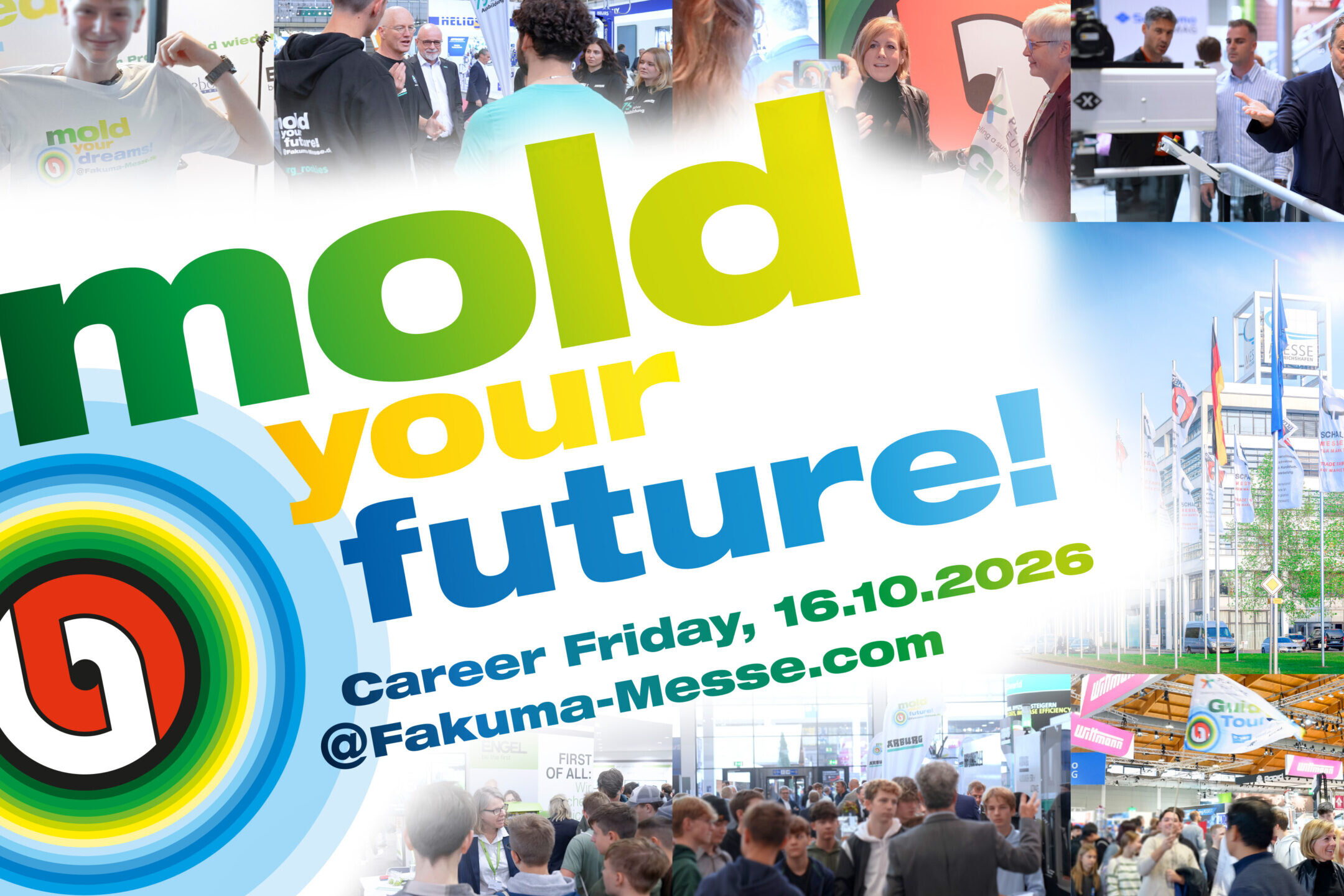 Fakuma Internationale Fachmesse für Kunststoffverarbeitung PM FAKUMA mold your future 2026 01 EN scaled uai